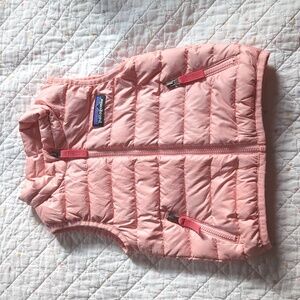 Baby Patagonia Pink Puffer Vest